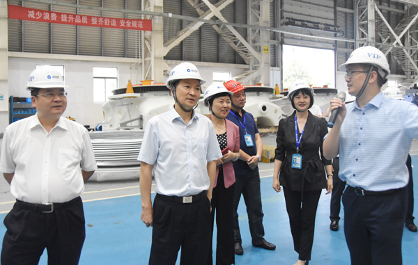 杭州市委常委、常務(wù)副市長戴建平一行調(diào)研運(yùn)達(dá)股份