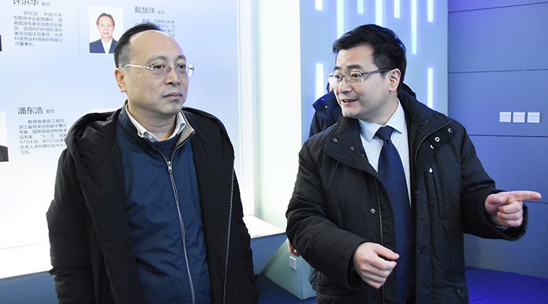 杭州市委常委、副市長姚峰一行蒞臨運達(dá)調(diào)研
