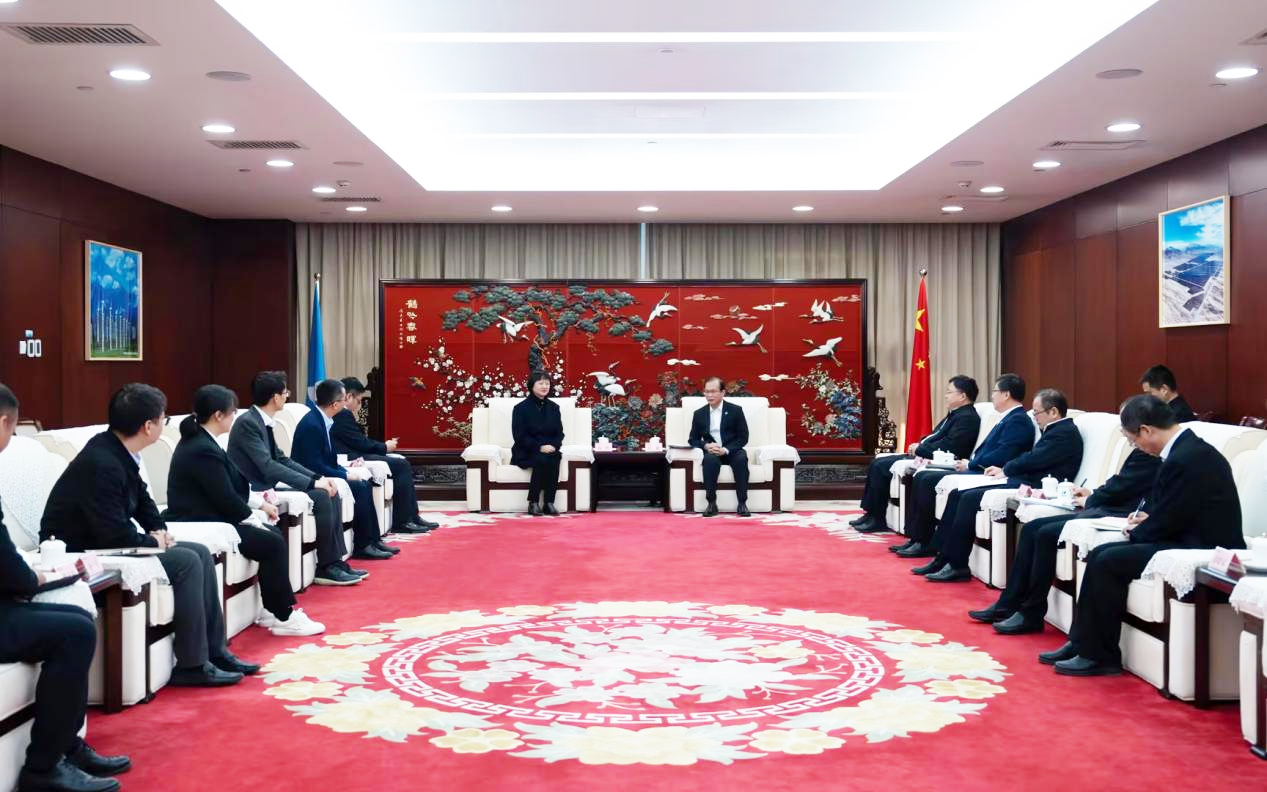 運達(dá)股份董事長高玲拜訪中國華電董事長江毅